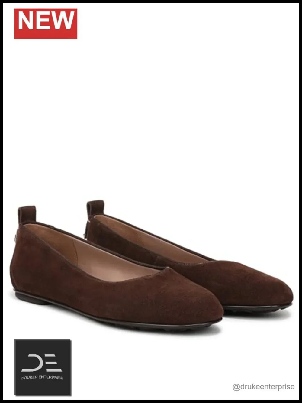 Naturalizer Ava Slip-On Ballet Flats for Women - Suede, Contour Flex Comfort
